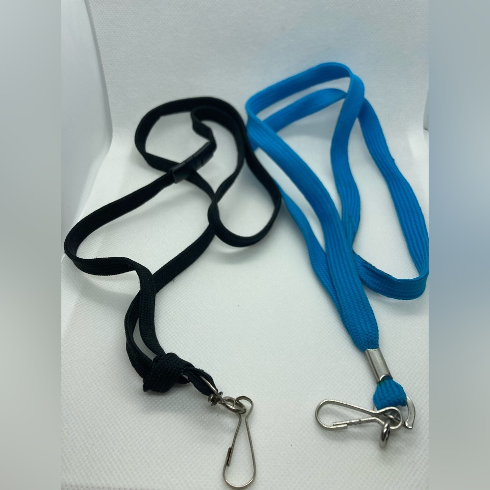 2 Neck Lanyards for keys Wallet Gym ID
